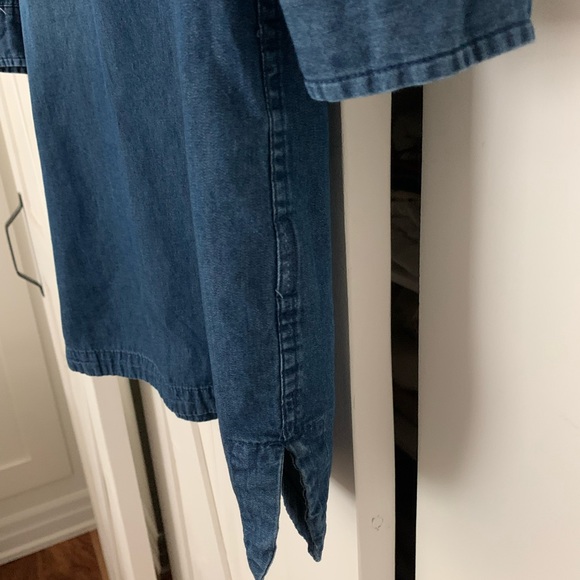 Old Navy Chambray Shirt Dress (M) - Picture 5 of 9